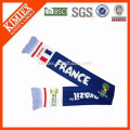 Knitted Acrylic Fashion Football Jacquard Fans Scarf